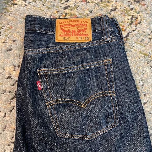 Levi’s 514 Dark Blue Bootcut - Picture 2 of 4